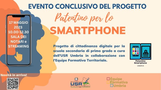 USR Umbria                         Patentino per lo Smartphone Evento Conclusivo 2022/23